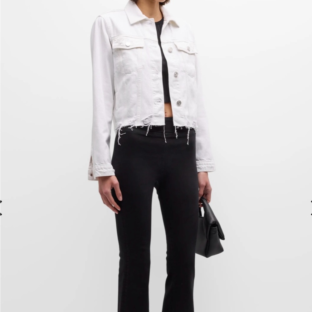 Frame Le Vintage Denim white Jacket NEW